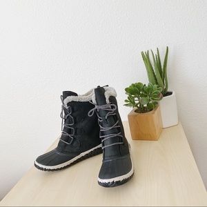 SOREL Out n about plus tall black boots